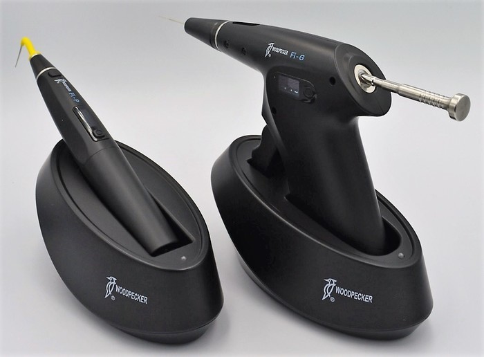 Обтурация каналов с WOODPECKER FiP + FiG Zooble.com.ua