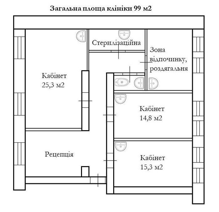 Оренда стоматологічного кабінету або клініки .Київ. Центр. Євгена Чикаленка. Zooble.com.ua
