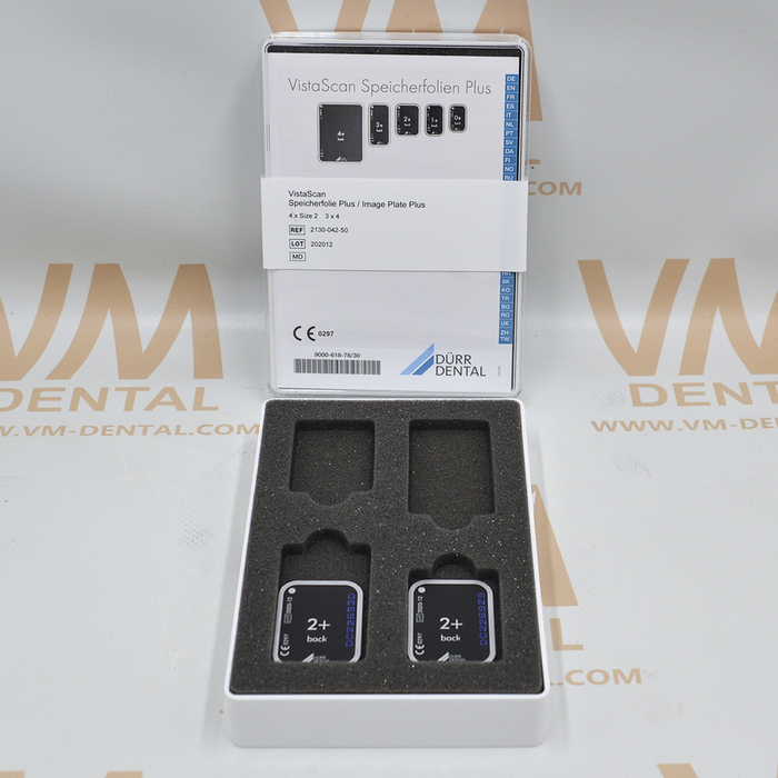 Оригінальні фосфорні пластини розмір №2 для сканерів VistaScan Durr Dental Zooble.com.ua