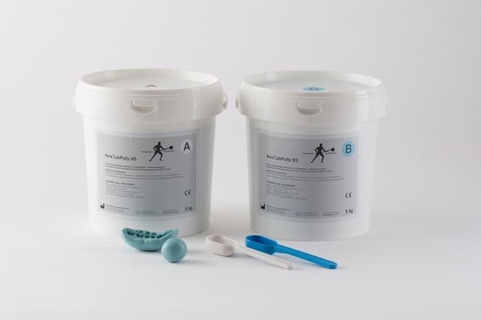 Оттискная масса А-силикон KERA LabPutty 85 2x5kg Zooble.com.ua