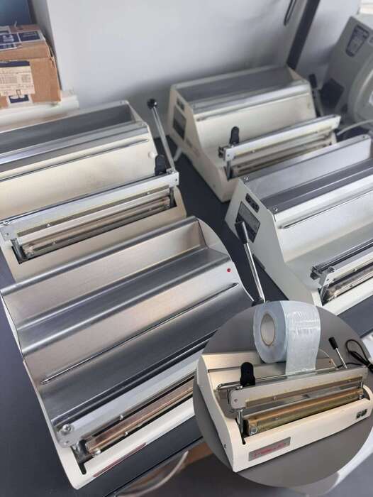 Пакувальні машини Виробник Німеччина швидкий час спайки миттєве нагрівання Zooble.com.ua