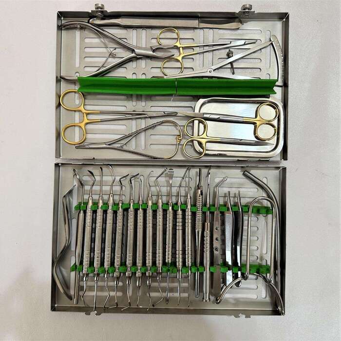 пародонтологічно-хірургічний набір (періо + мікрохірургія) Ціну уточнюйте! Під замовлення! Zooble.com.ua