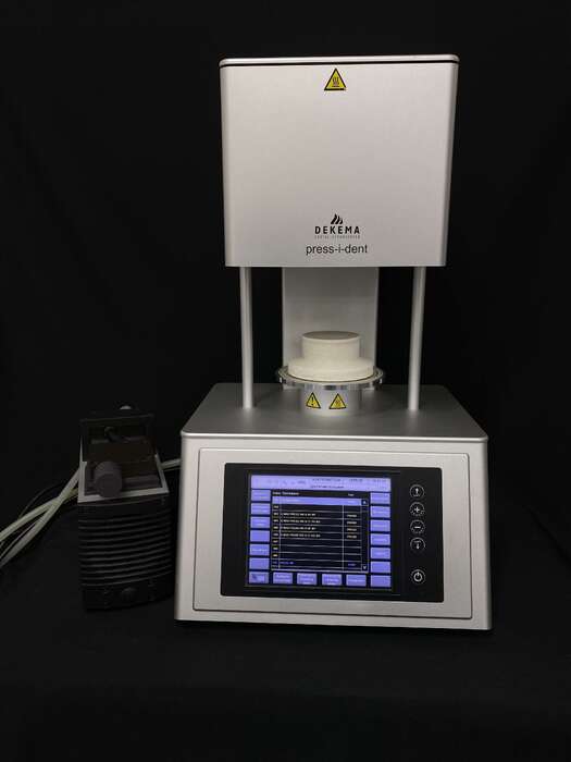 Піч DEKEMA Austromat 654 press-i-dent Для випалу та пресування кераміки В комплекті з вакуумною помпою Zooble.com.ua