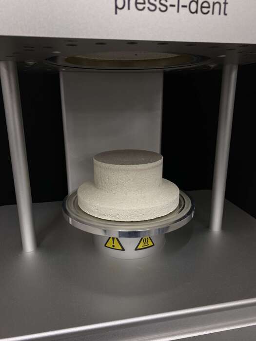 Піч DEKEMA Austromat 654 press-i-dent Для випалу та пресування кераміки В комплекті з вакуумною помпою Zooble.com.ua