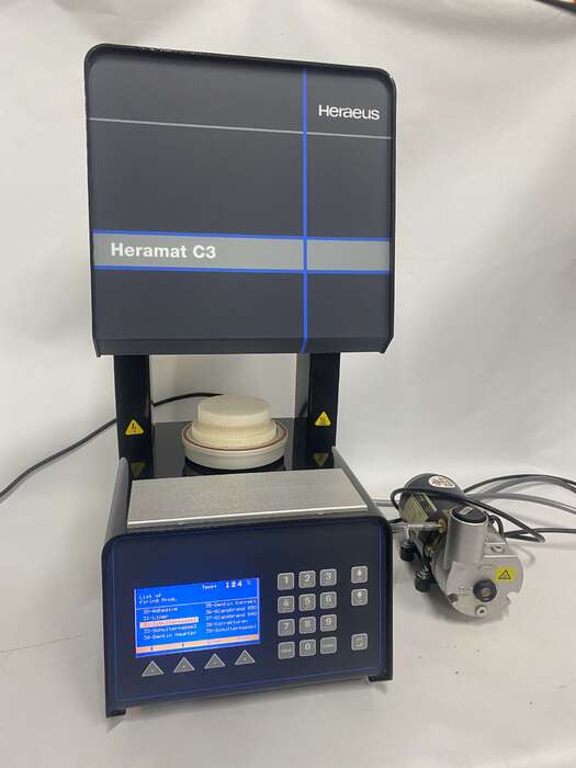 Піч для спікання кераміки Heraeus KULZER Heramat C3 В комплекті з помпою Стан - чудовий Гарантія - 3 місяці Zooble.com.ua