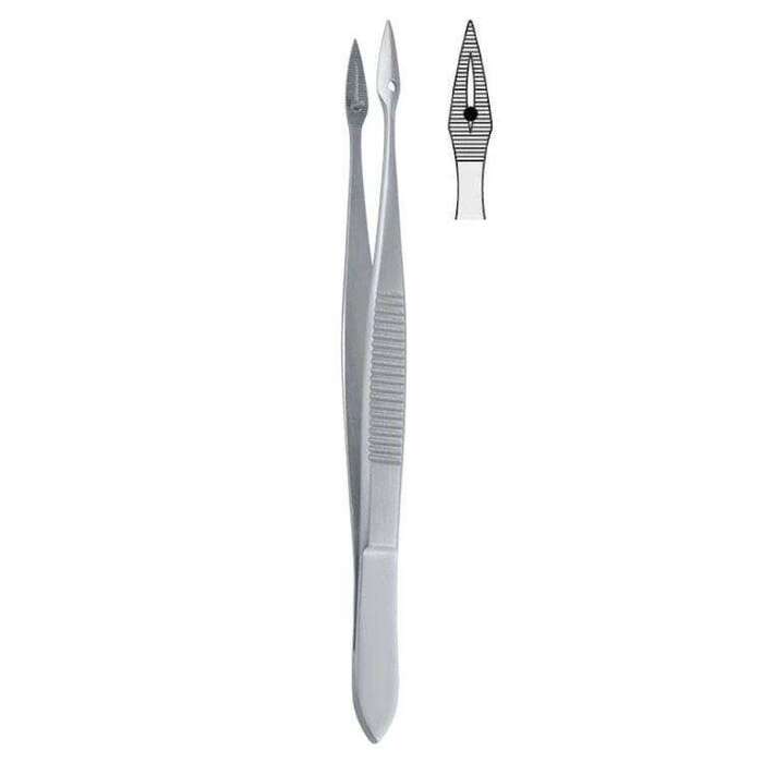 Пінцет 105мм FALCON (BD.970.105)Hunter прям. 330грн на складі! Zooble.com.ua