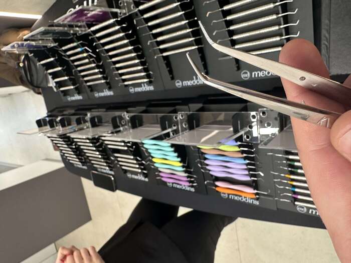 Пінцет анатомічний медінс 500грн на складі! Український виробник! Zooble.com.ua