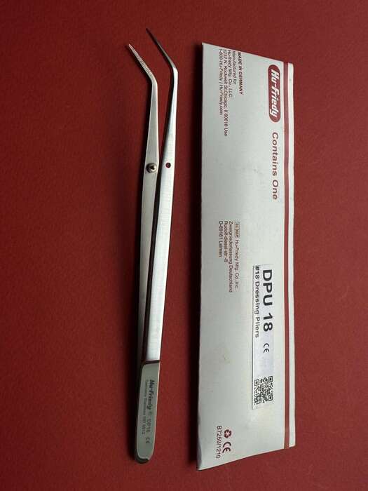 Пінцет діагностичний #18, DP18L Hu-Friedy(USA) На складі ! Акція! Zooble.com.ua