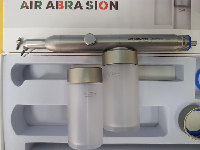 Піскоструйка металева стоматологічна з Подачею Води !!! Роз`єм 4М +додатковий носик Zooble.com.ua