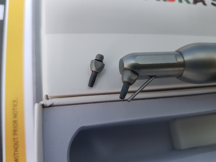 Піскоструйка металева стоматологічна з Подачею Води !!! Роз`єм 4М +додатковий носик Zooble.com.ua