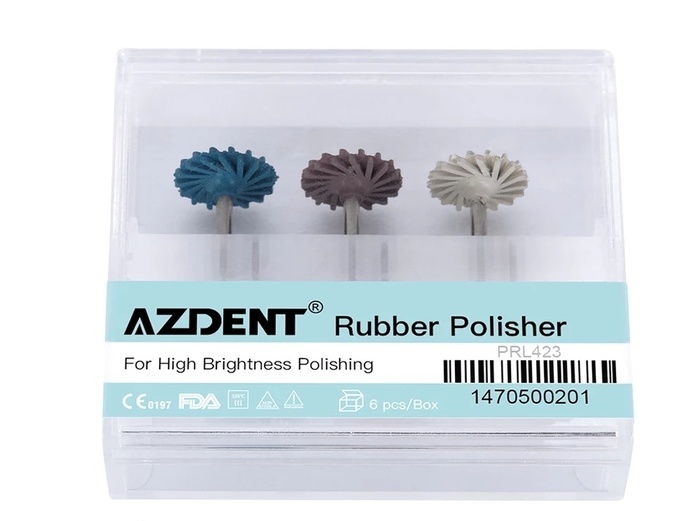 Полірувальна система Azdent. Алмазна 3-ступінчаста система полірування. Zooble.com.ua