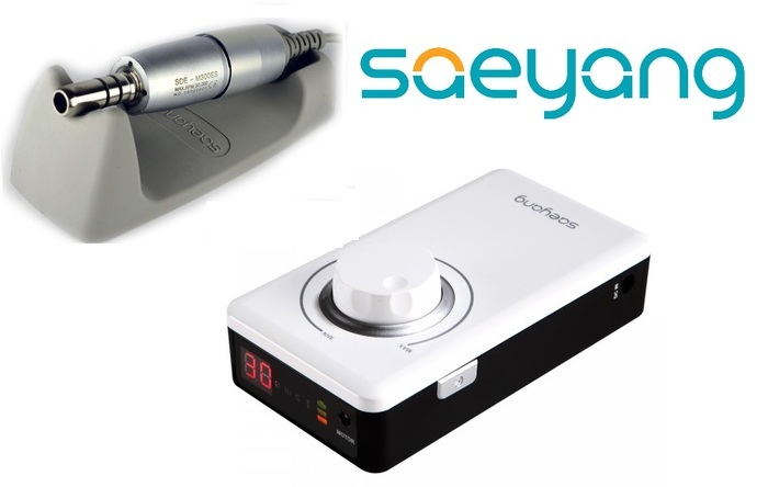 Портативная бормашина SAEYANG K- 38 с микромотором M300ES Zooble.com.ua