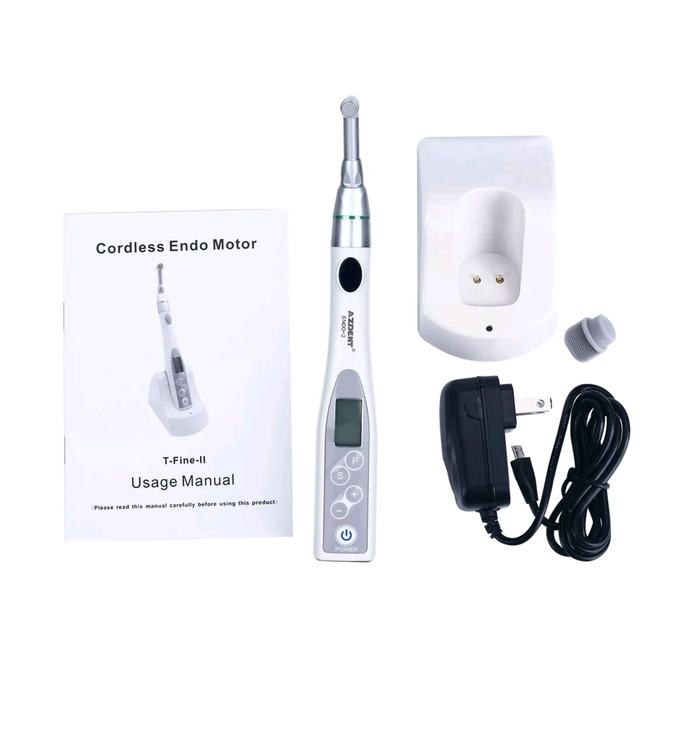 Портативний ендомотор Azdent T Fine II. Зручний дизайн, 9 програм з можливістю змінювати швидкість і торк Zooble.com.ua