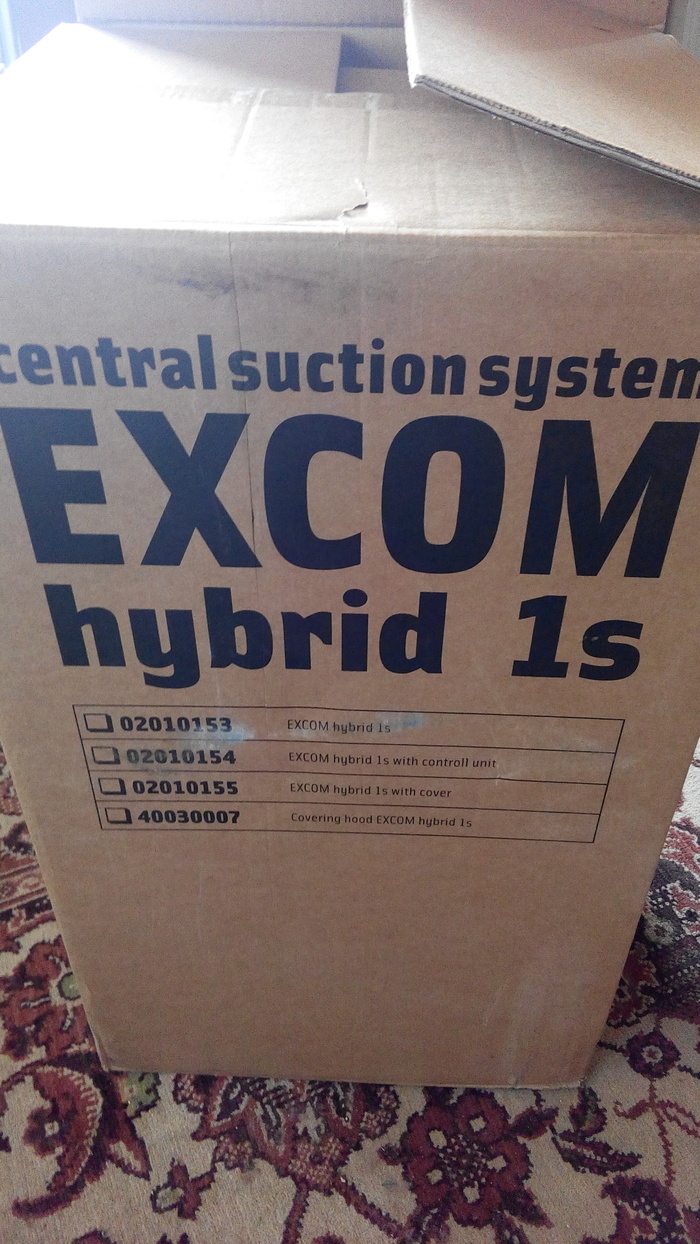 Продается Новый мокрый аспиратор Excom hybrid 1s ftна 3 установки. Zooble.com.ua