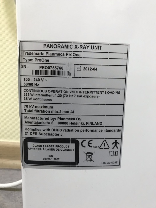 Продается ортопантомограф Pro One Planmeca (Финляндия) Zooble.com.ua