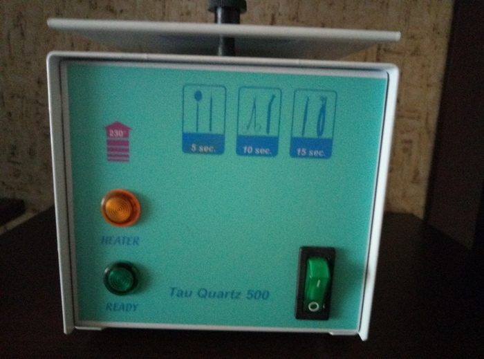 Продам гласперленовый стерилизатор Tau Quartz 500 Zooble.com.ua