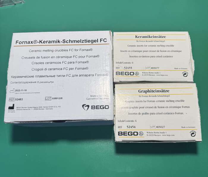 Продам оригінальні тиглі Bego.(Продаж комплектом або по-штучно) Zooble.com.ua