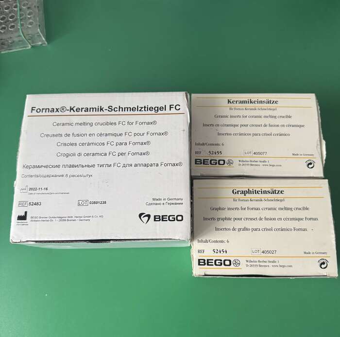 Продам оригінальні тиглі Bego.(Продаж комплектом або по-штучно) Zooble.com.ua