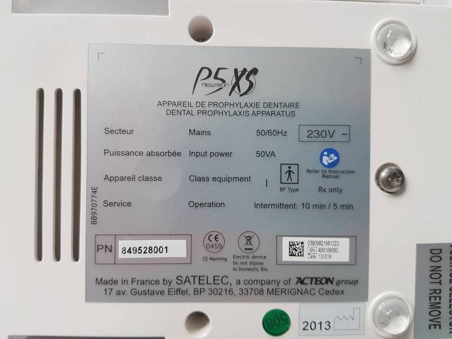 Продам ультразвуковой скейлер P5 Newtrone XS фирмы Acteon Satelec (Франция). Абсолютно новый, 2013 года выпуска Zooble.com.ua