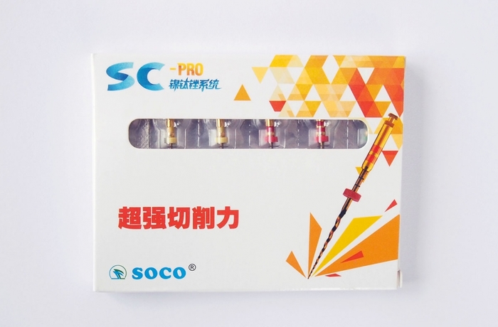Профайли SOCO SC PRO, набір, 25 мм (08/30, 02/19 04/20, 04/25, 06/25. 04/35) 6 шт. / Упак. Виготовлені з нікель-титанов Zooble.com.ua