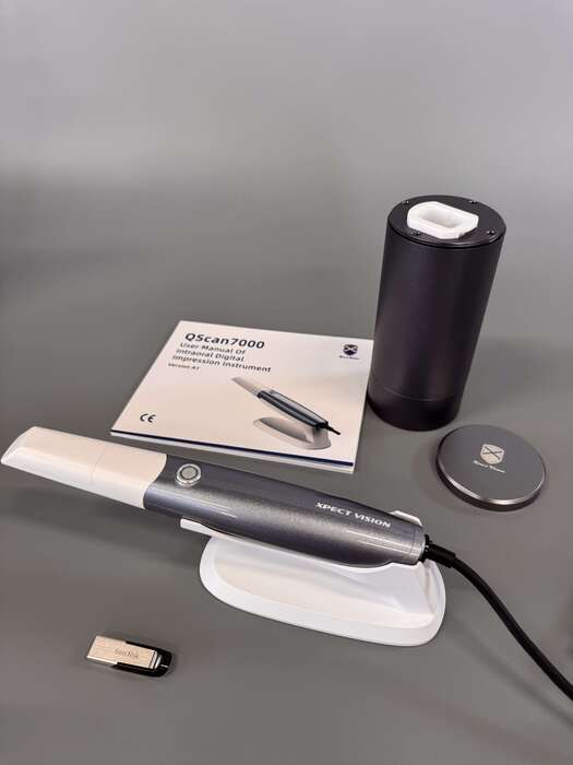 QScan 7000 від Xpect Vision — надсучасний внутрішньоротовий сканер Zooble.com.ua