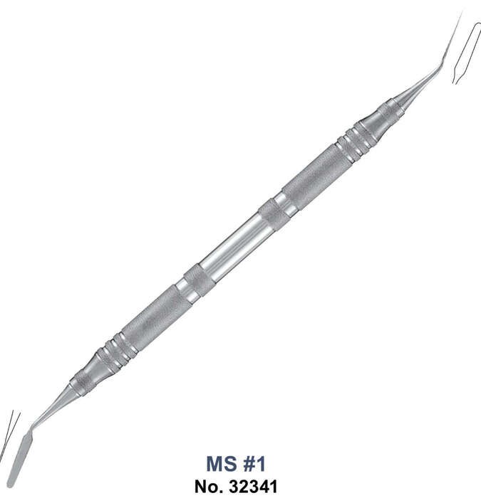 Распатор MS #1, двухсторонний, микрохирургический YDM Японія під замовлення Zooble.com.ua