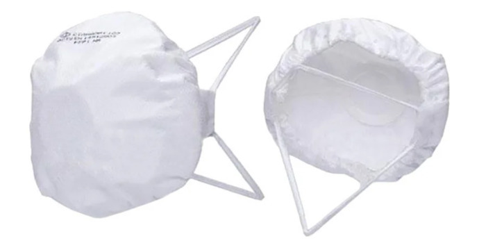 Респиратор ffp2 без клапана стандарт 203 ДСТУ EN 149:2003 Украина ОРИГИНАЛ Zooble.com.ua