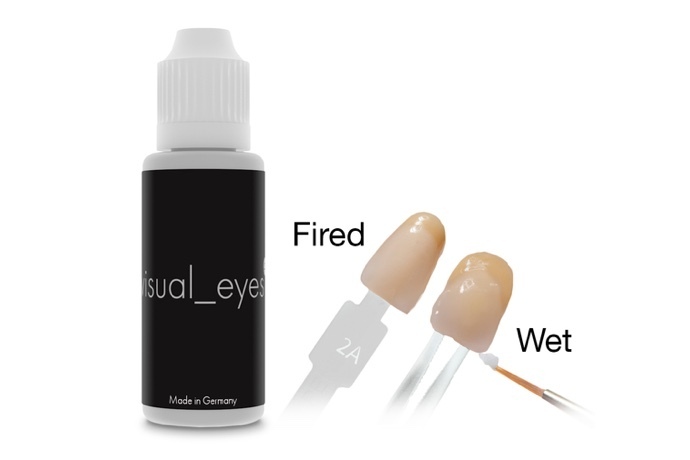 Рідина Visual_eyes для візуалізації кольору стоматологічної кераміки до спікання Zooble.com.ua