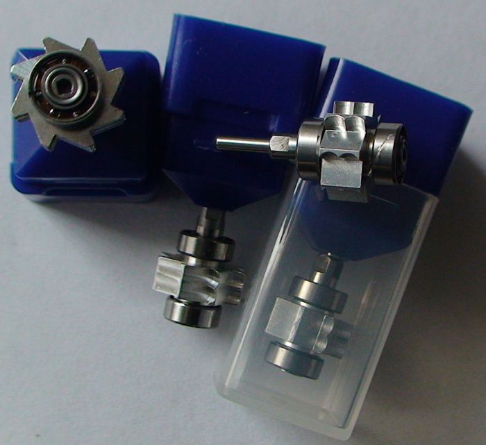 Роторная группа, картридж для турбинных наконечников на ключе. Подробно www.dent.10ki.biz Zooble.com.ua