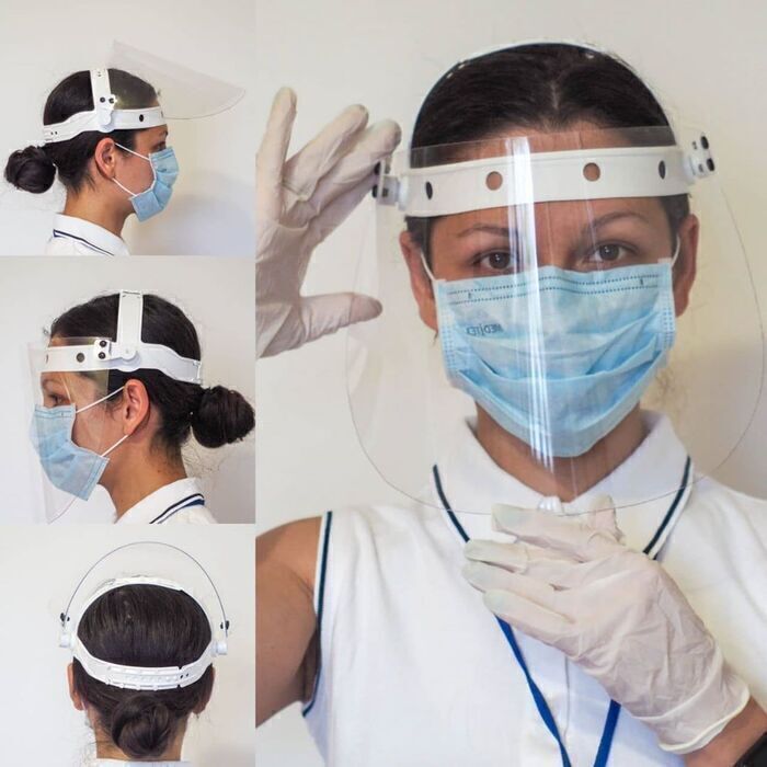 Щиток захисний багаторазовий покриття екрану anti-scratch стійке до царапин та запотівання! Zooble.com.ua