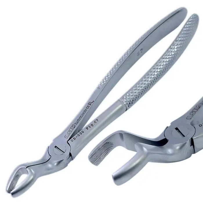 Щипці для видалення зубів Asim (для верхніх молярів) DE-030 Zooble.com.ua