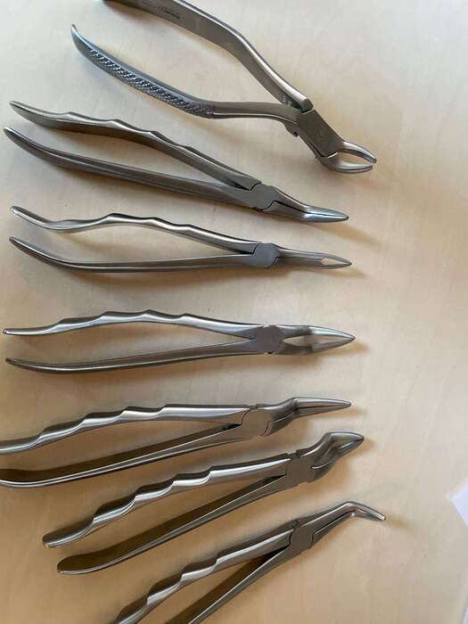 Щипці для видання зубів Falcon 7шт типу байонет! Акційна пропозиція! Zooble.com.ua