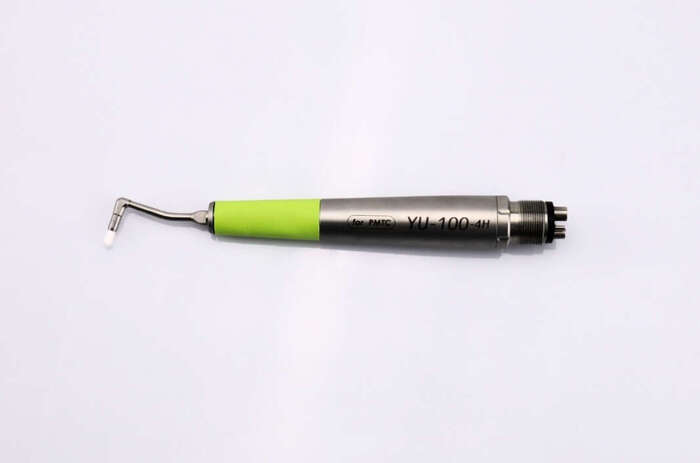 Щітка пневматична YU-100-4H, роз`єм Midwest (M4). Робоча частота 4000-6000 Hz. Вага наконечника 62 гр Японія виробництво Zooble.com.ua