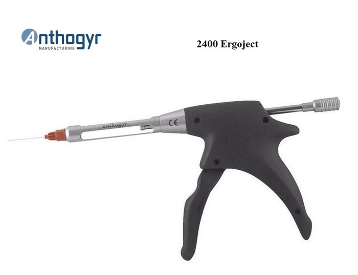 Шприц для интралигаментарной анестезии Anthogyr 2400А Ergoject c прямой головкой Zooble.com.ua