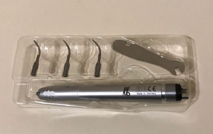 Скалер Kavo 4 канальний! 3 насадки в наборі! на гарантії! Zooble.com.ua