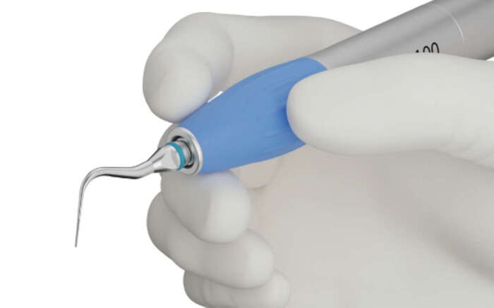 Скалер пневматичний SA-100-4H, ультразвуковий, роз`єм Midwest. Частота 14000-18000 Hz. Вага 52 гр 3 насадки в комплекті Zooble.com.ua