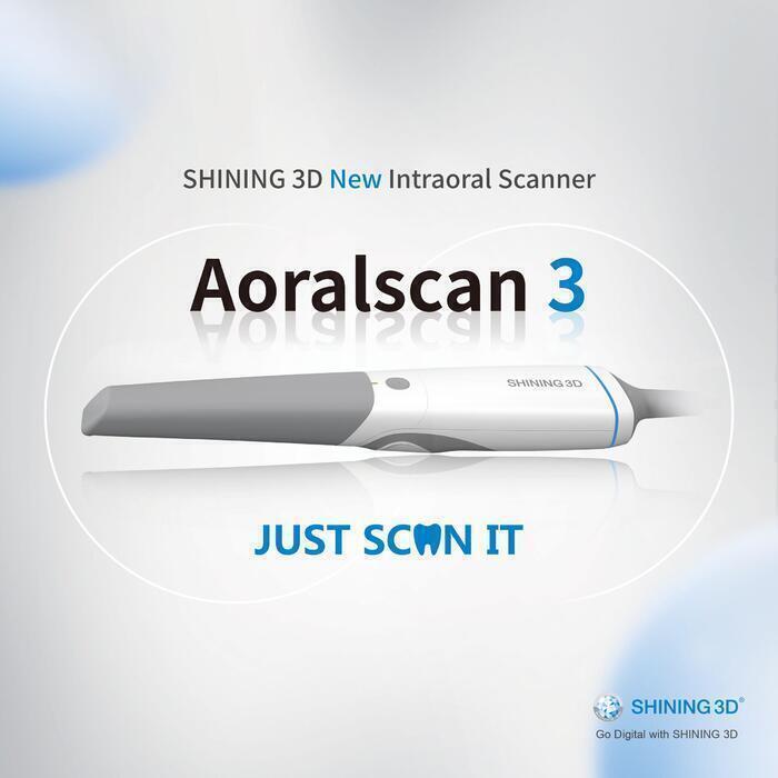 Сканер для получения цифрового оттиска SHINING 3D Aoralscan 3 Есть на складе! Zooble.com.ua
