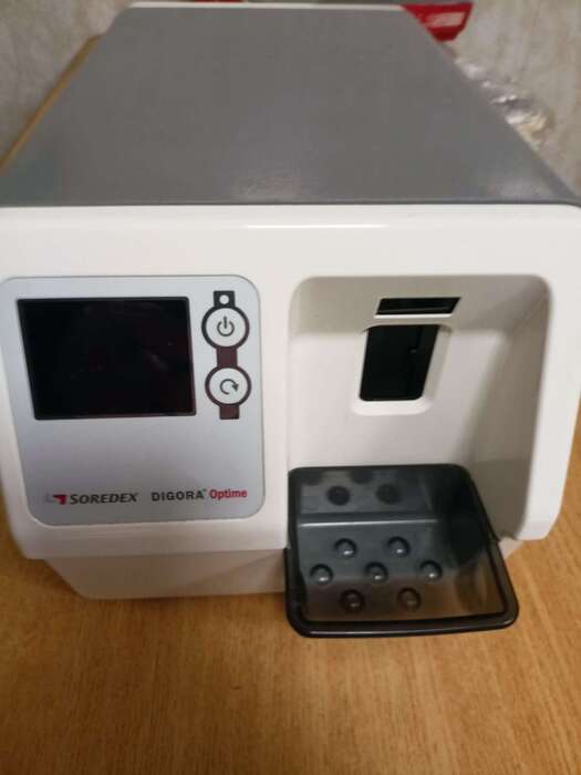 Сканер фосфорних пластин SOREDEX DIGORA OPTIME. В комплекте 3 пластины№1; №;2; №3. Zooble.com.ua