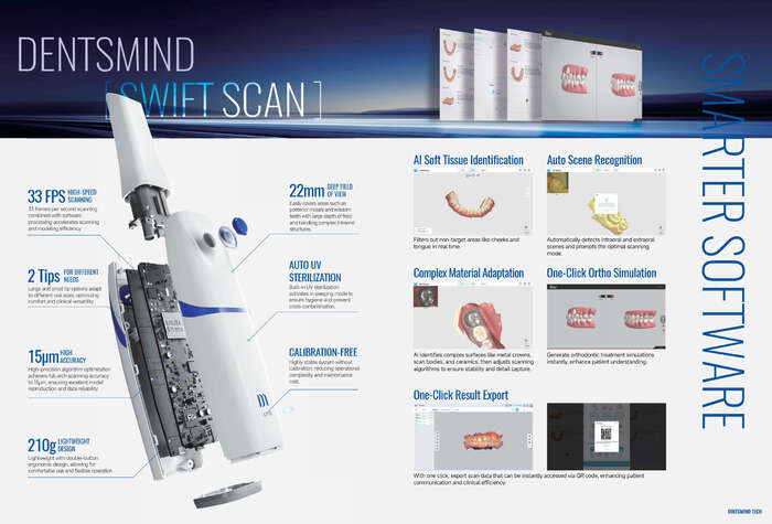 Сканер інтраоральний Swift Scan (Kevin Peter Technology) на складі! Zooble.com.ua