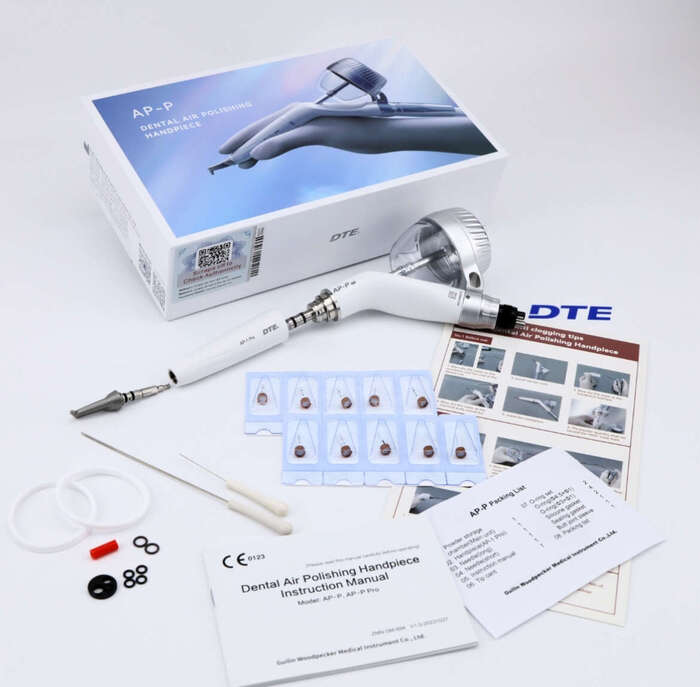 Содоструменевий наконечник AP-P, виробник Woodpecker, ТМ DTE, `cодоструйка` Zooble.com.ua