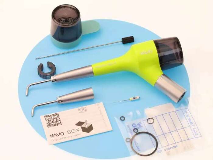 Содоструйний наконечник Kavo PROPHYflex 4 (Зелений) Повітряно-порошковий наконечник Zooble.com.ua