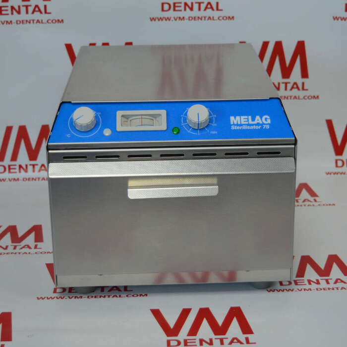 Стерилізатор Melag Sterilizator 75 має інноваційну систему вентиляції. Вентилятор забезпечує ідеальний розподіл тепла Zooble.com.ua