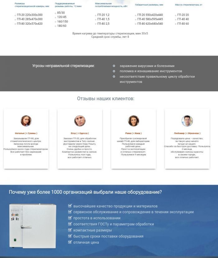 Стерилізатор повітряний ,сухожар ГП-20, ГП-40, ГП-80 Zooble.com.ua