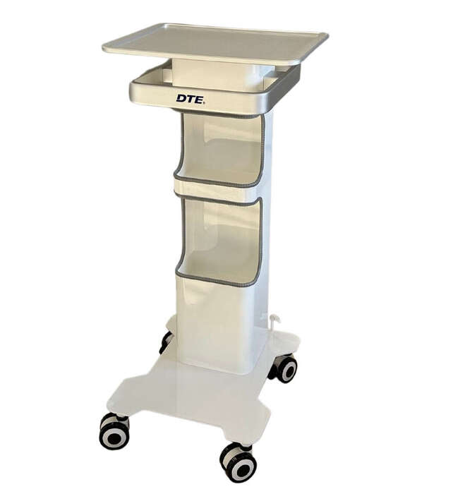 Стійка мобільна (столик пересувний) TC-6 DTE Висота: 82 см - Габарити верхньої полиці: 38 31 см Zooble.com.ua