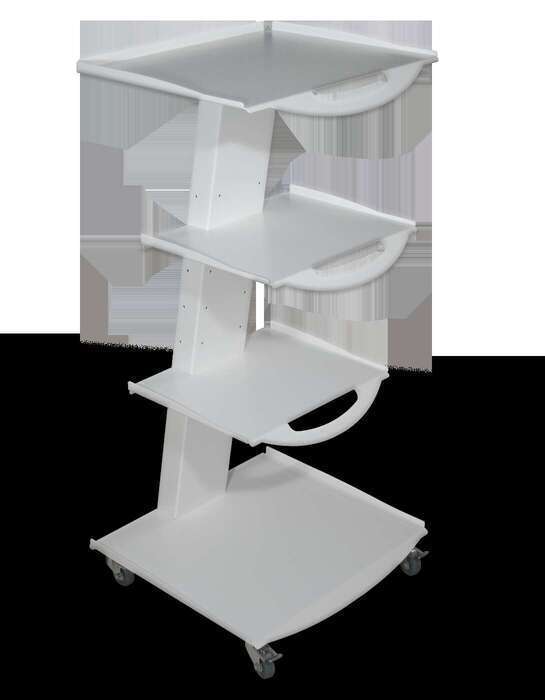 Стол металлический для электроприборов, StomTrade BINGO, удлинитель в комплекте. Zooble.com.ua