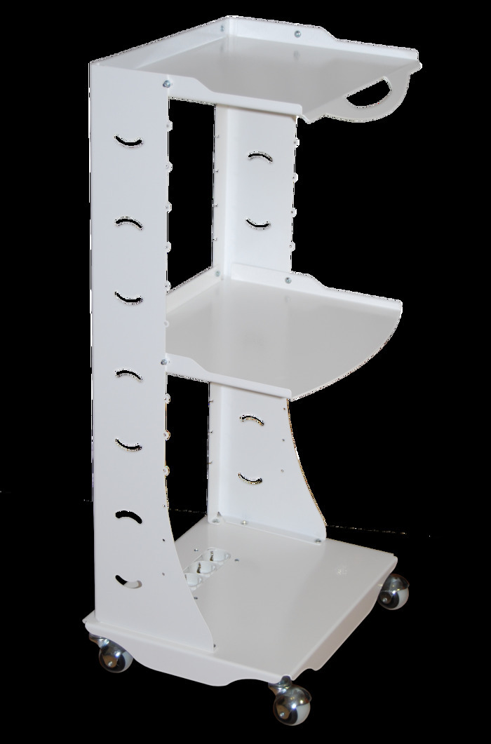 Стол мобильный металлический StomTrade VOLT, стол мобильный металлический передвижной для врача-стоматолога и ассистента Zooble.com.ua