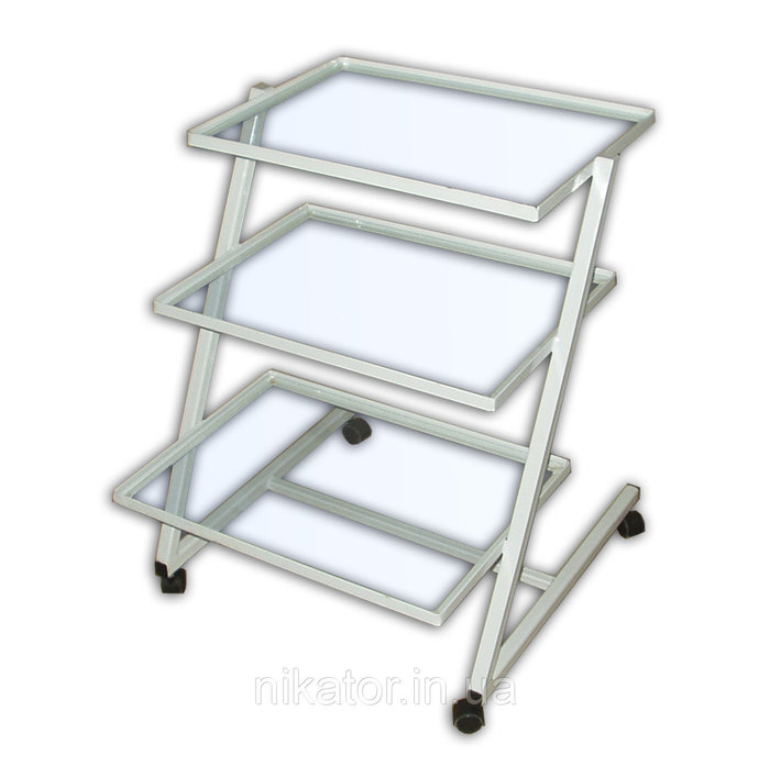 Стол приборный СП. Габаритные размеры: 790*620*780 мм. Максимально допускаемая нагрузка на столик 25 кг. Zooble.com.ua