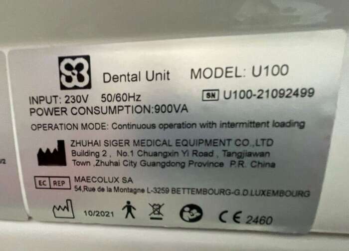 Стоматологическая установка Siger U-100, 2021год. Три пневмовыхода М4, скайлер Woodpecker n6. Могу скинуть видео. Zooble.com.ua