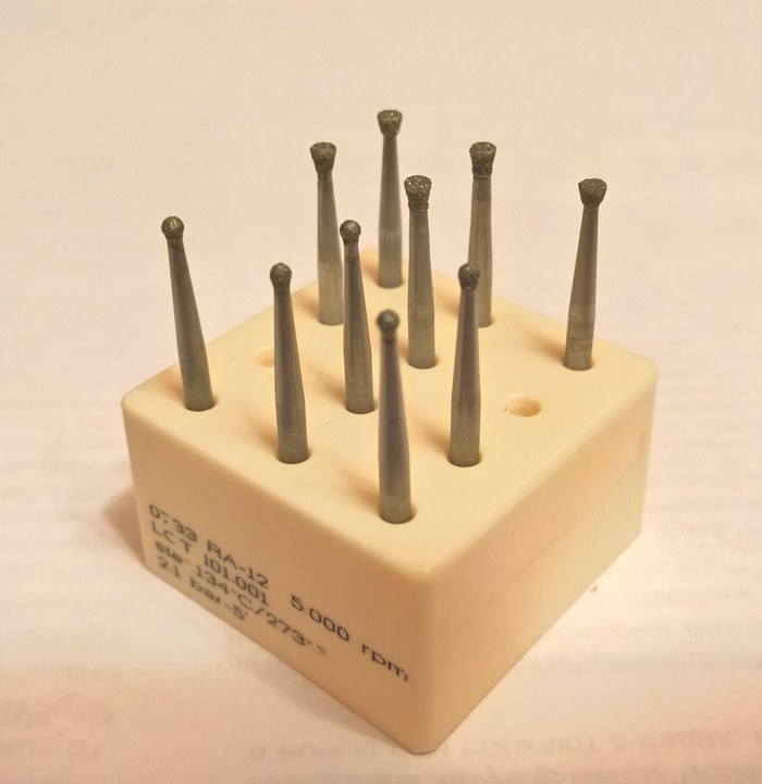 Стоматологические боры: алмазные, твердосплавные и стальные. Zooble.com.ua