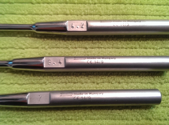 Стоматологические угловые остеотомы, набор для закрытого синус - лифтинга entech. Продаются набором Zooble.com.ua